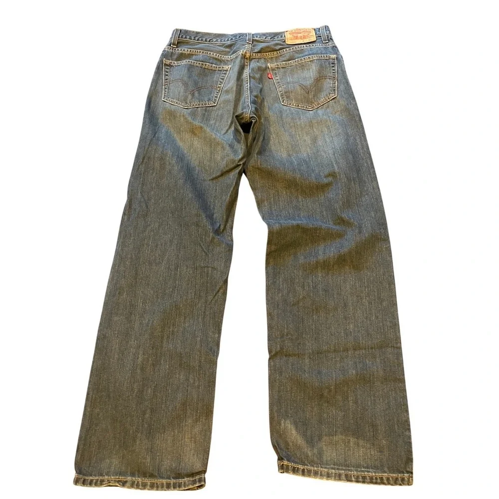 Levi Strauss 559 Relaxed Straight Jeans Mens W34 L32 Blue‎ Denim